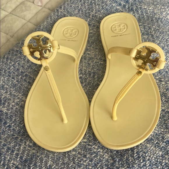 Tory Burch Shoes - Tory Burch Women's Cream Sandals